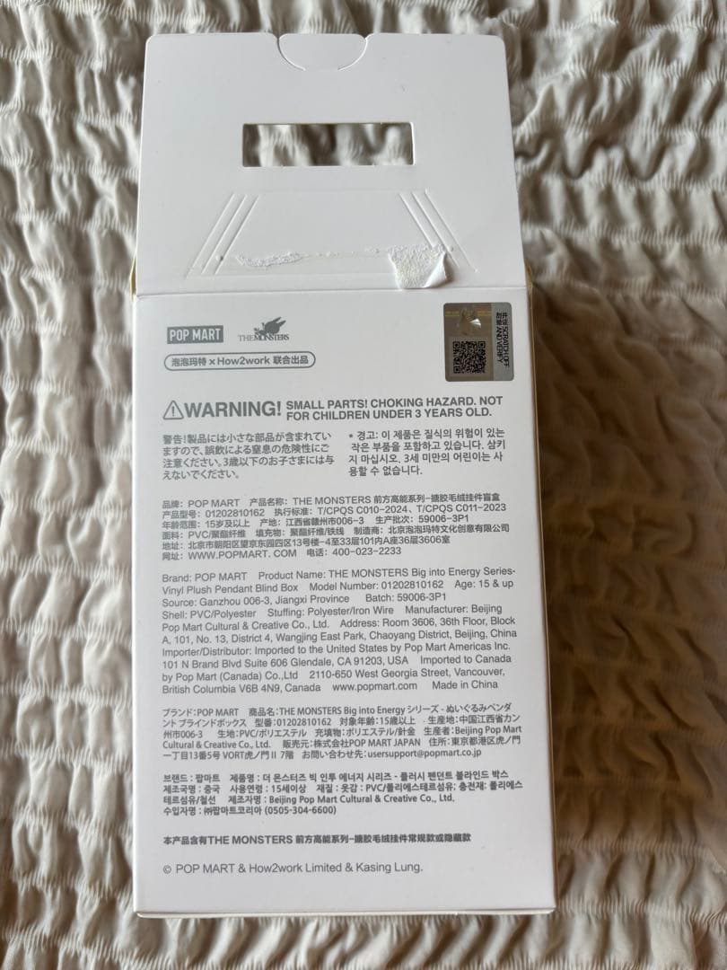 LABUBU THE MONSTERSbig into energyシークレット