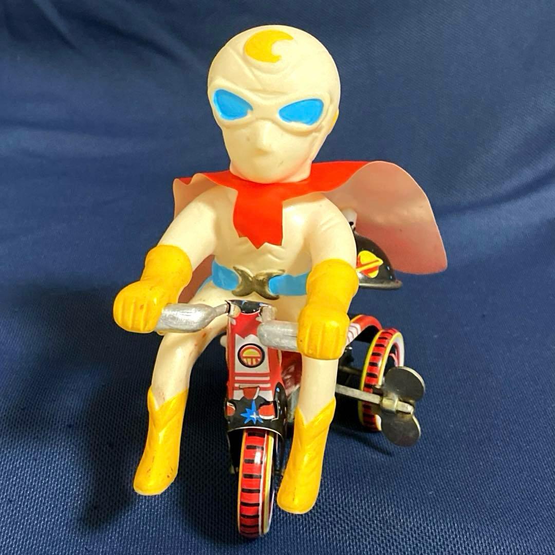 月光仮面 三輪車 ゼンマイ ベルつき