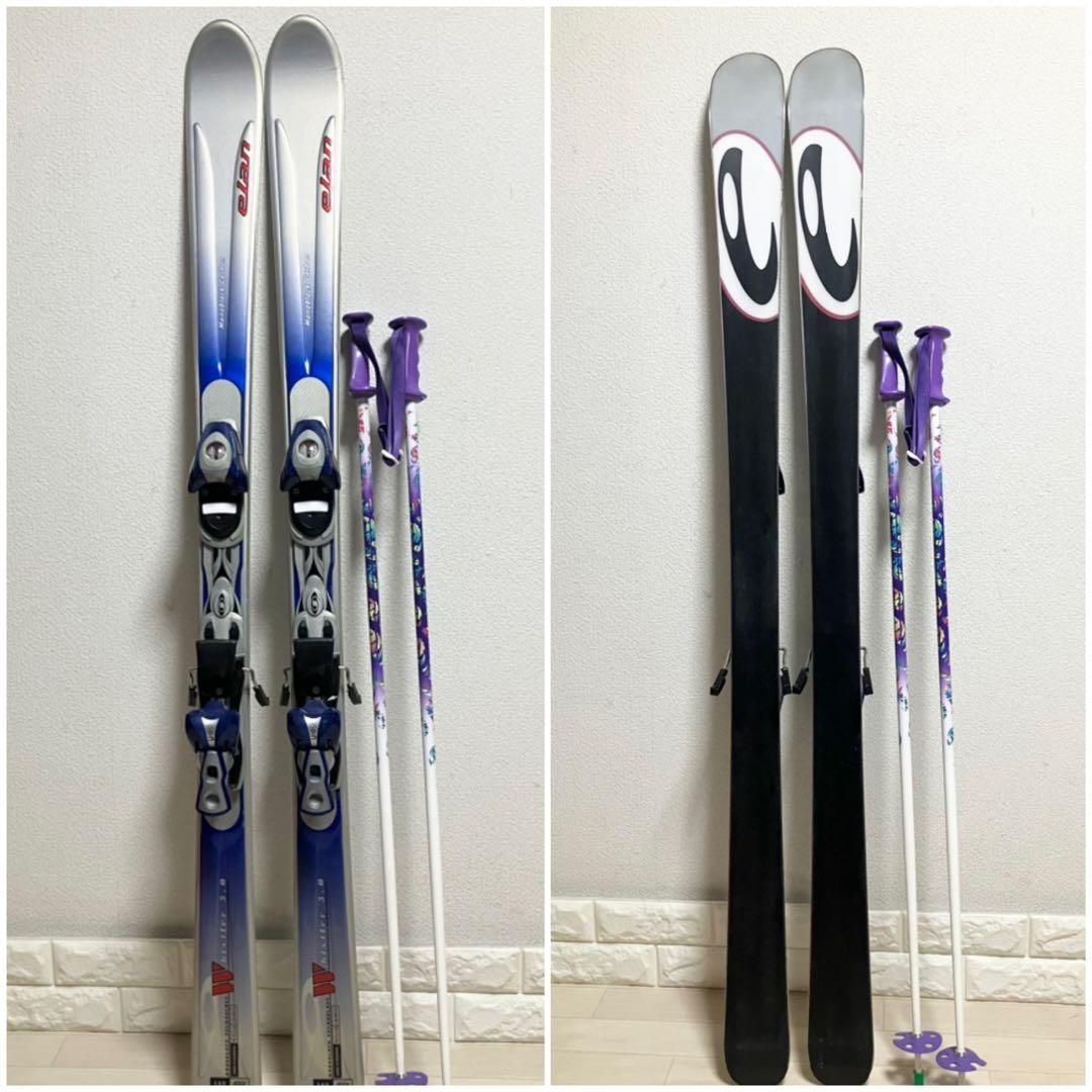 ストック付/elan Whistler5.0 エラン スキーセット 152