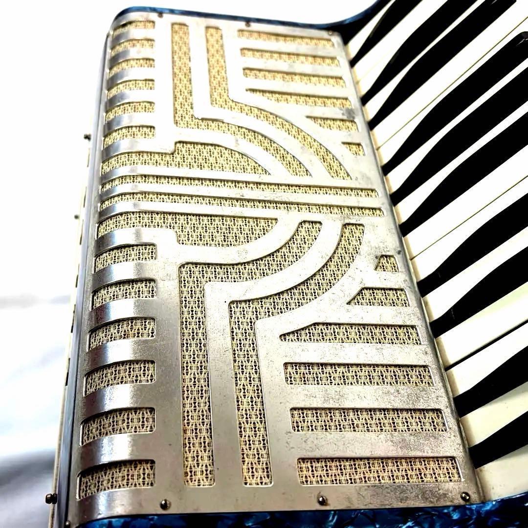 YAMAHA ヤマハ アコーディオン T-25B 25鍵盤 ブルー　全鍵盤出音