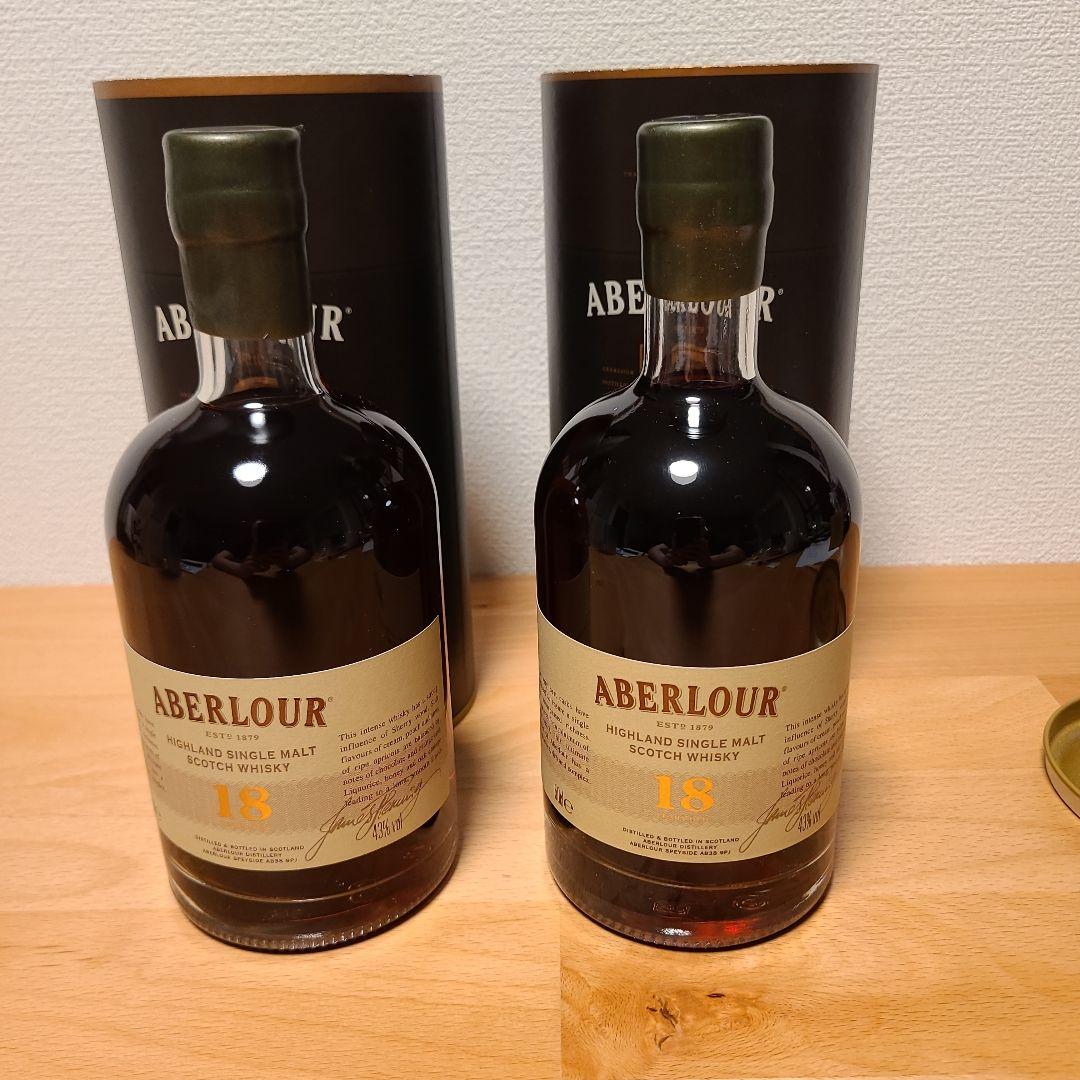 Aberlour 18 Year Old スコッチウイスキー　2本