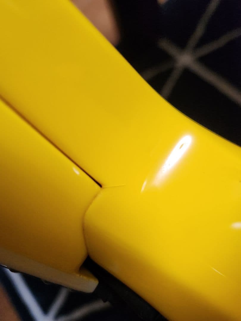 【美品/日本製】バーニーMG-145S HY hideモデル イエローハート