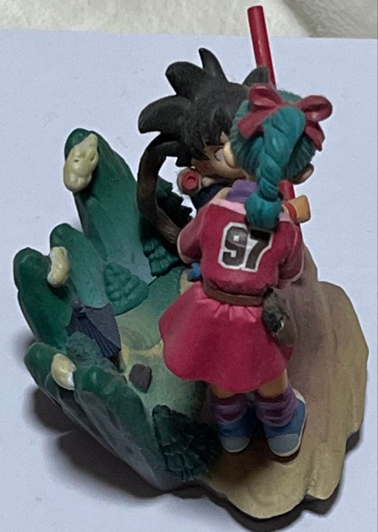 ブルマ 孫悟空 フィギュア　ドラカプ