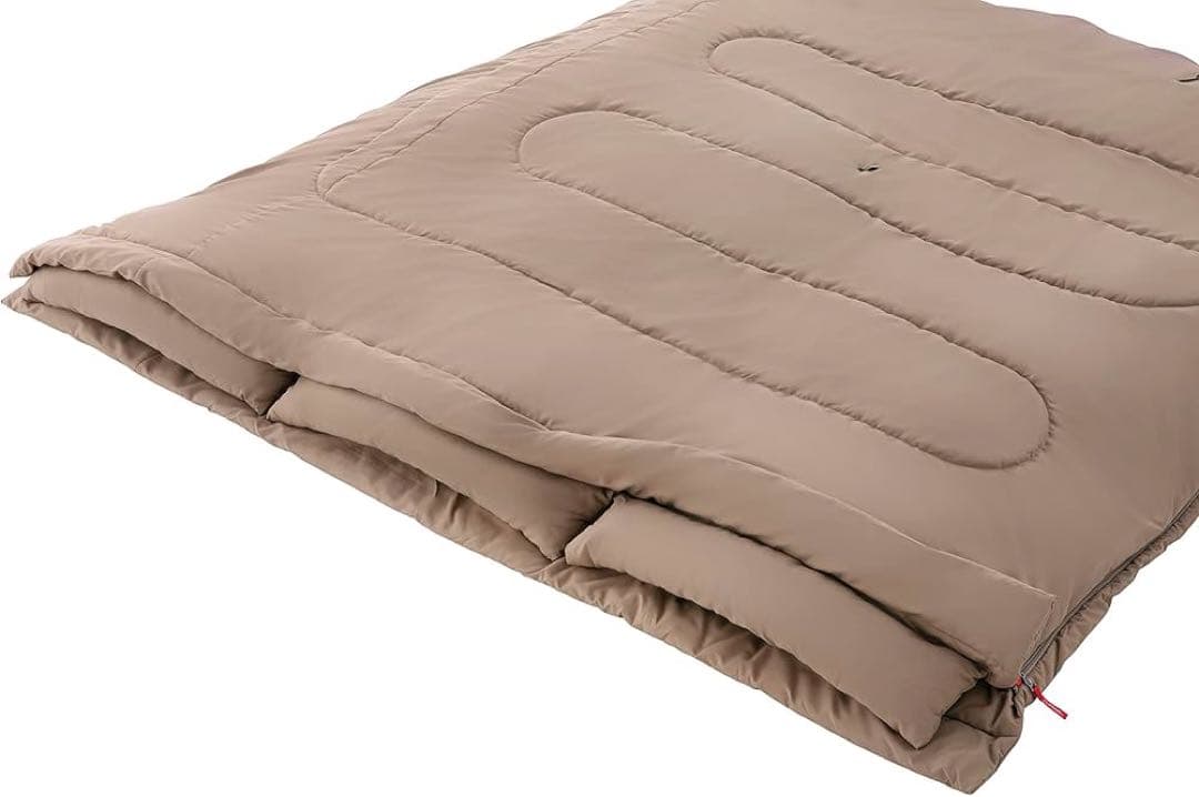 《極美品》Coleman ファミリー2in1 C5 寝袋（シュラフ）　封筒型