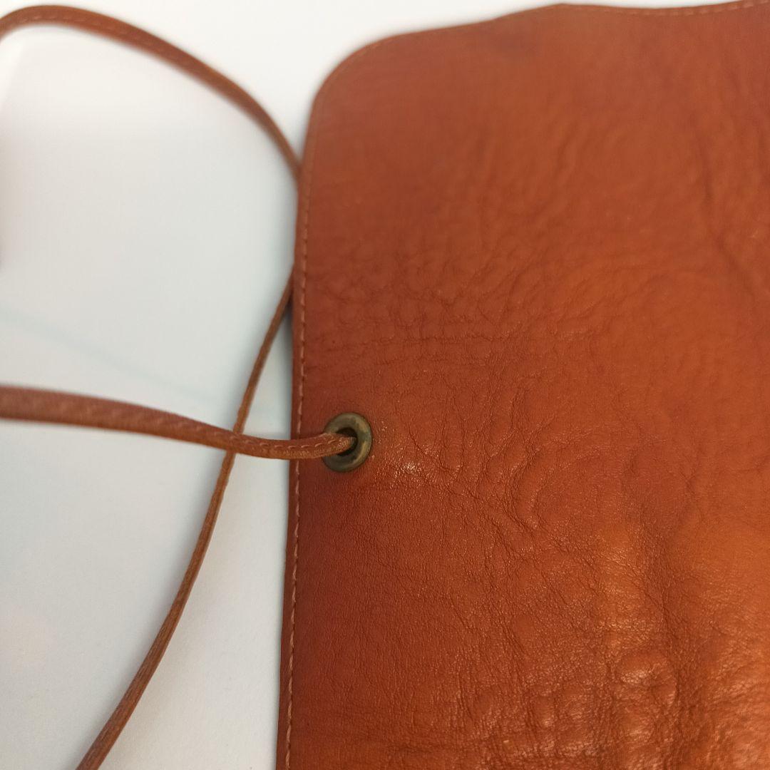 美品　土屋鞄　トーンオイル　ヌメロールペンケース　ブラウン