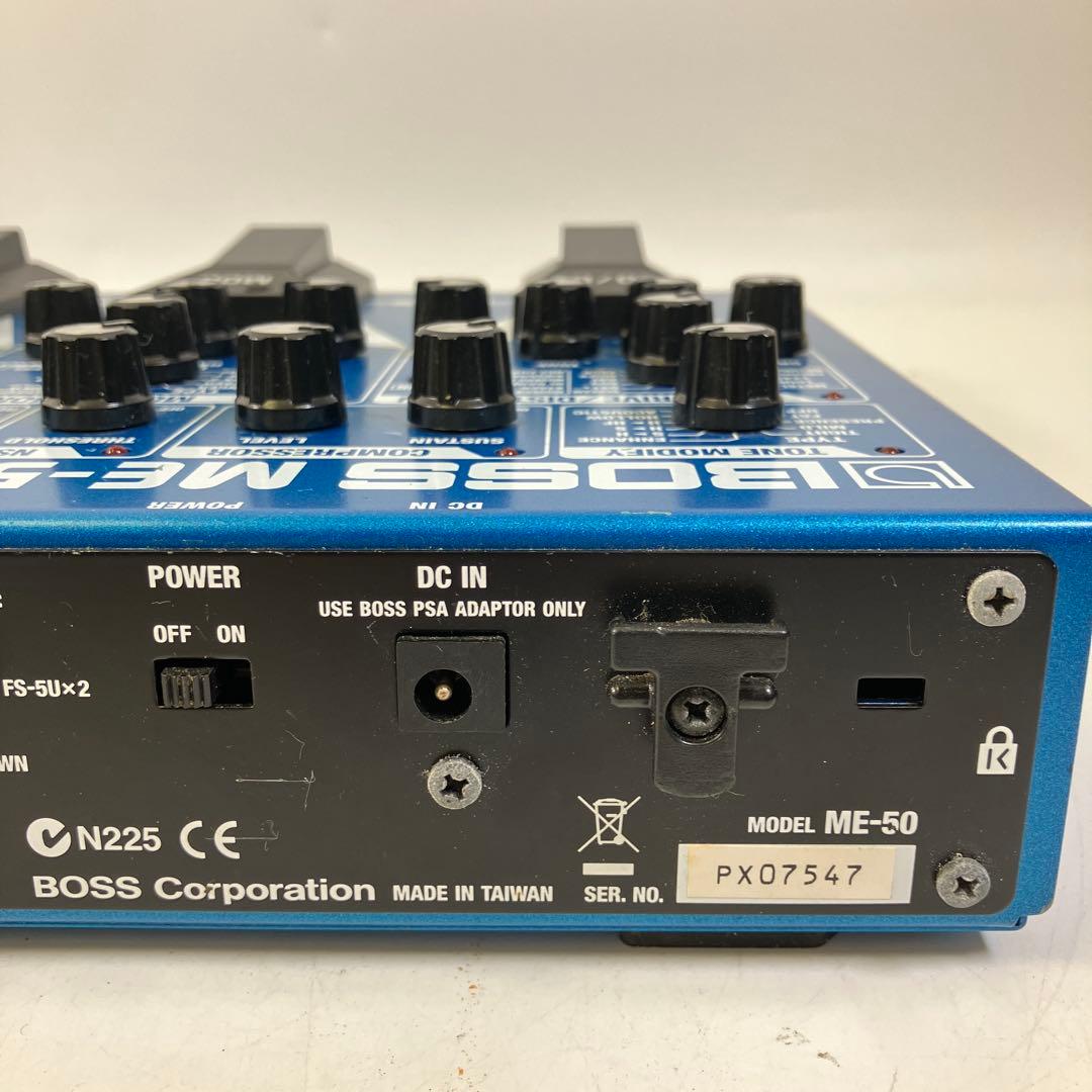 【通電確認済】 BOSS ME-50 ギター マルチエフェクター