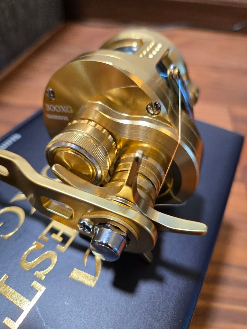 オシアコンクエスト300XG　ゴメクサスハンドル　替えスプール