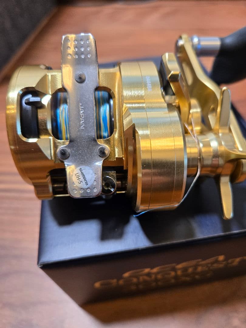 オシアコンクエスト300XG　ゴメクサスハンドル　替えスプール