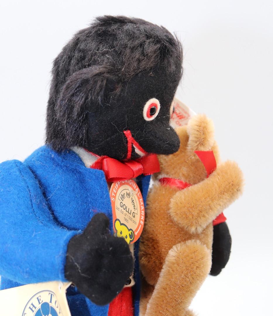 Golliwog-Set シュタイフ ゴリウォグ23cmとテディBのセット