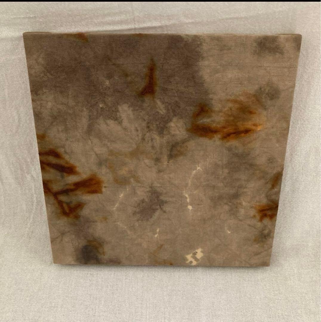 さびぬの 村上慶子 作家物 柿渋パネル モダンアートART錆布 茶室床の間茶道具