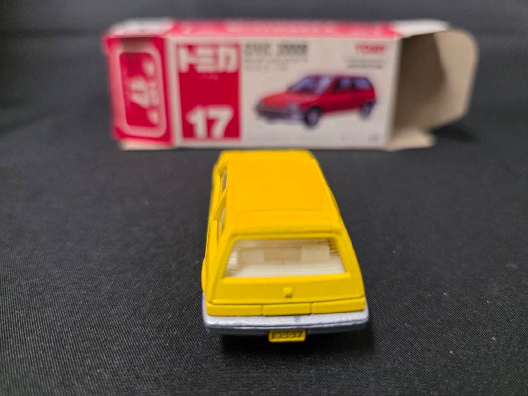 トミカ赤箱17ホンダ・シビック3ドア(日本製)小田急