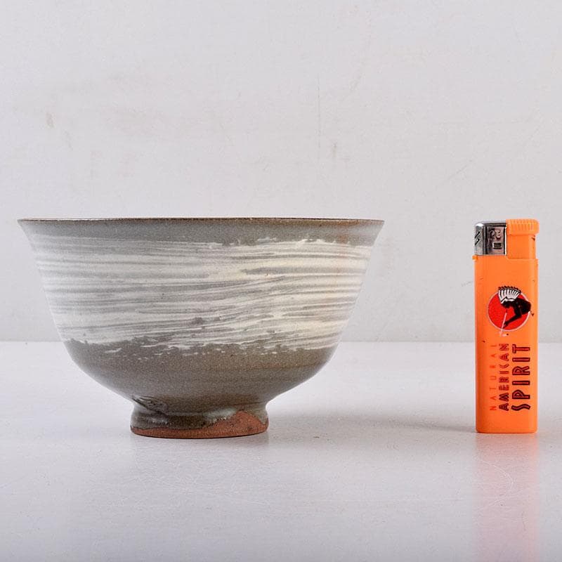 リンゴスパンキー 　京焼　玉欽作　三島手　数茶碗　十客　共箱　8535D