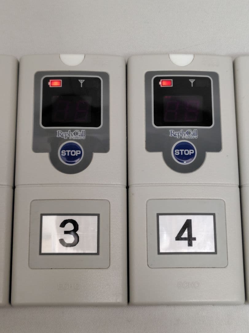 C034 【中古】リプライコール ECHO 受信機5台セット エコー総合企画