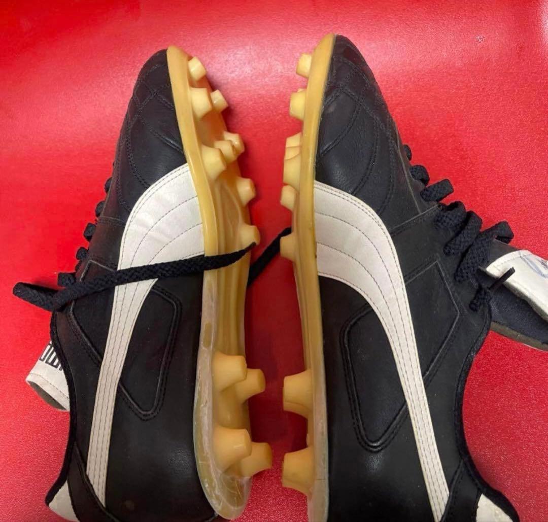 サッカー　ジーコ　スパイク　支給品　サイン入り　鹿島アントラーズ