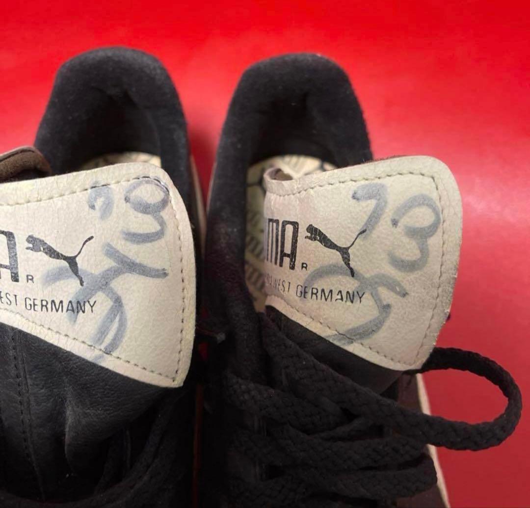 サッカー　ジーコ　スパイク　支給品　サイン入り　鹿島アントラーズ