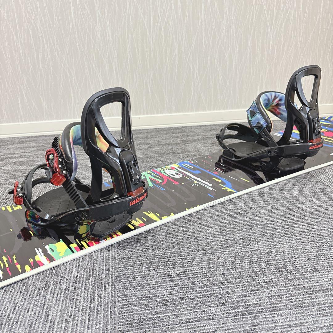 45美品❗️超豪華❗️HEAD×サロモン 初心者用 スノーボードセット★150cm