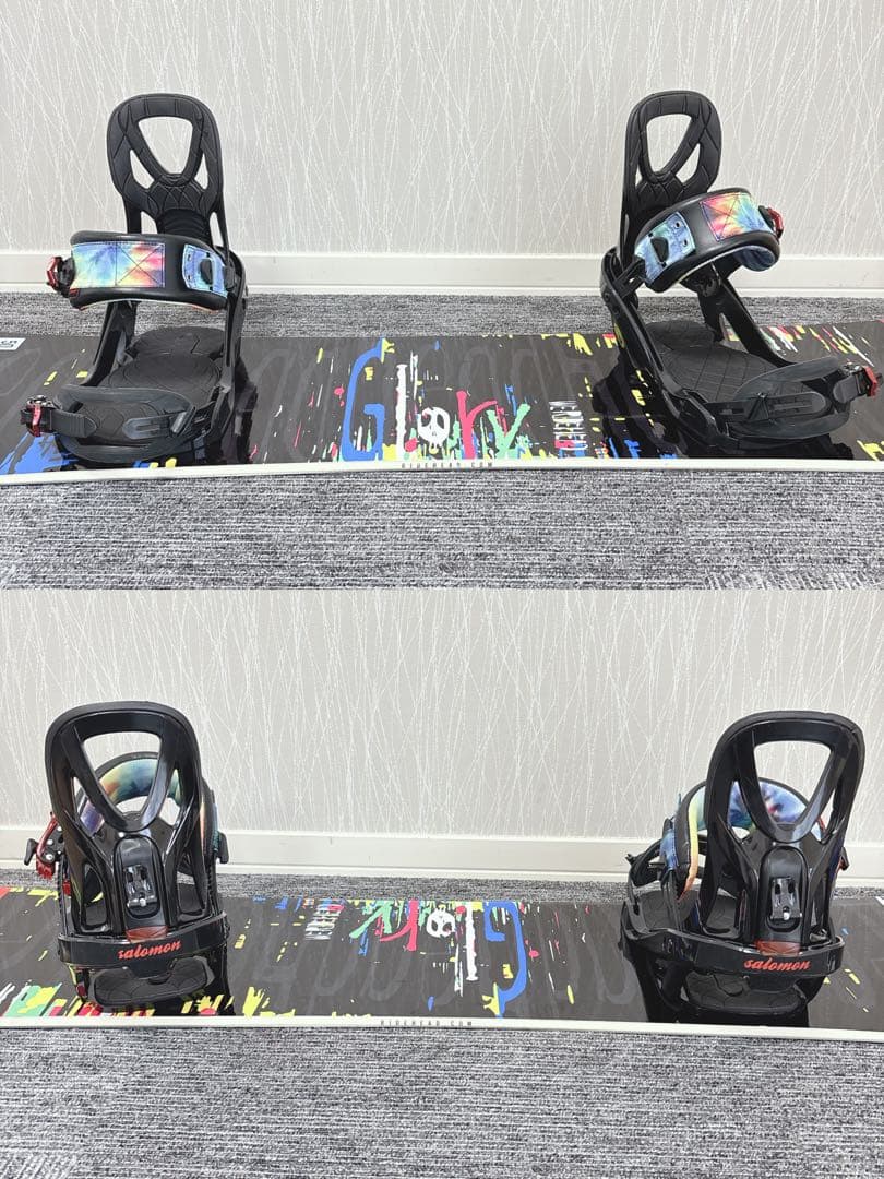 45美品❗️超豪華❗️HEAD×サロモン 初心者用 スノーボードセット★150cm