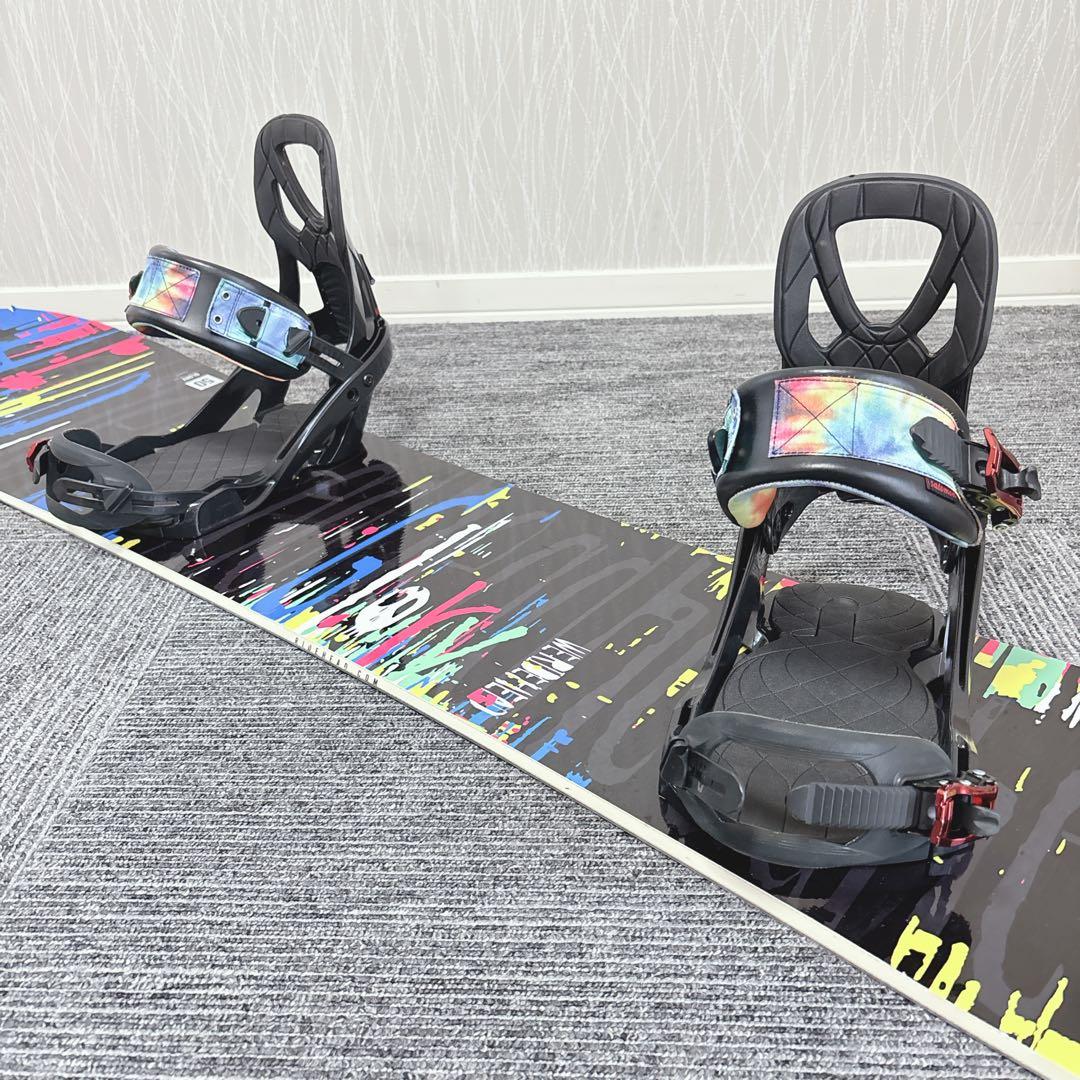 45美品❗️超豪華❗️HEAD×サロモン 初心者用 スノーボードセット★150cm