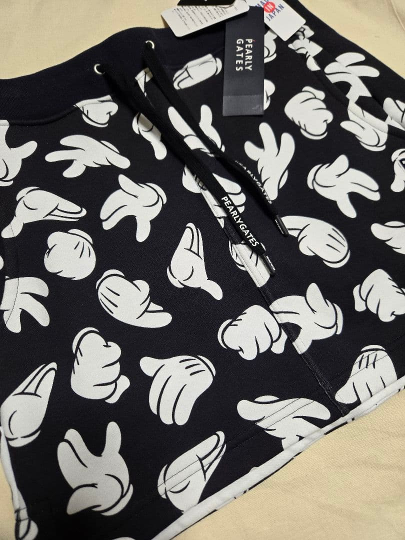 1 サイズ　Ｍ　パーリーゲイツ　スカート　裏起毛　冬　ディズニー　コラボ　ゴルフ