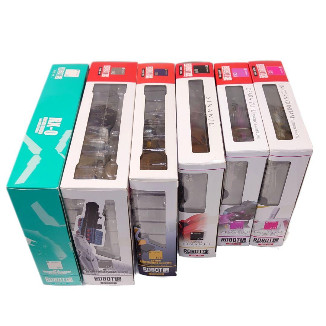 ロボット魂 機動戦士ガンダムUCシリーズ 6点セット ROBOT魂 ユニコーン系