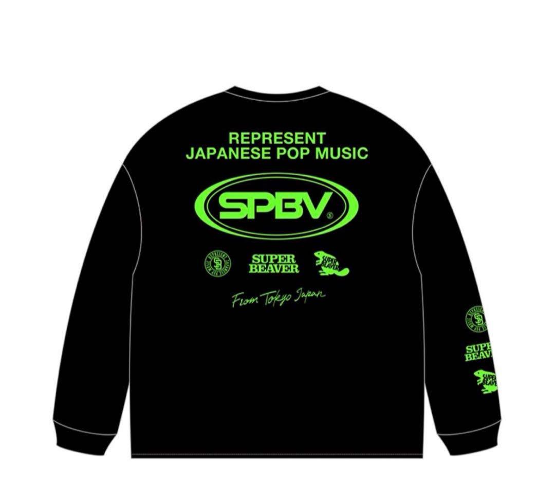 SUPER BEAVER スーパービーバー　SPACE ロンT ブラック L