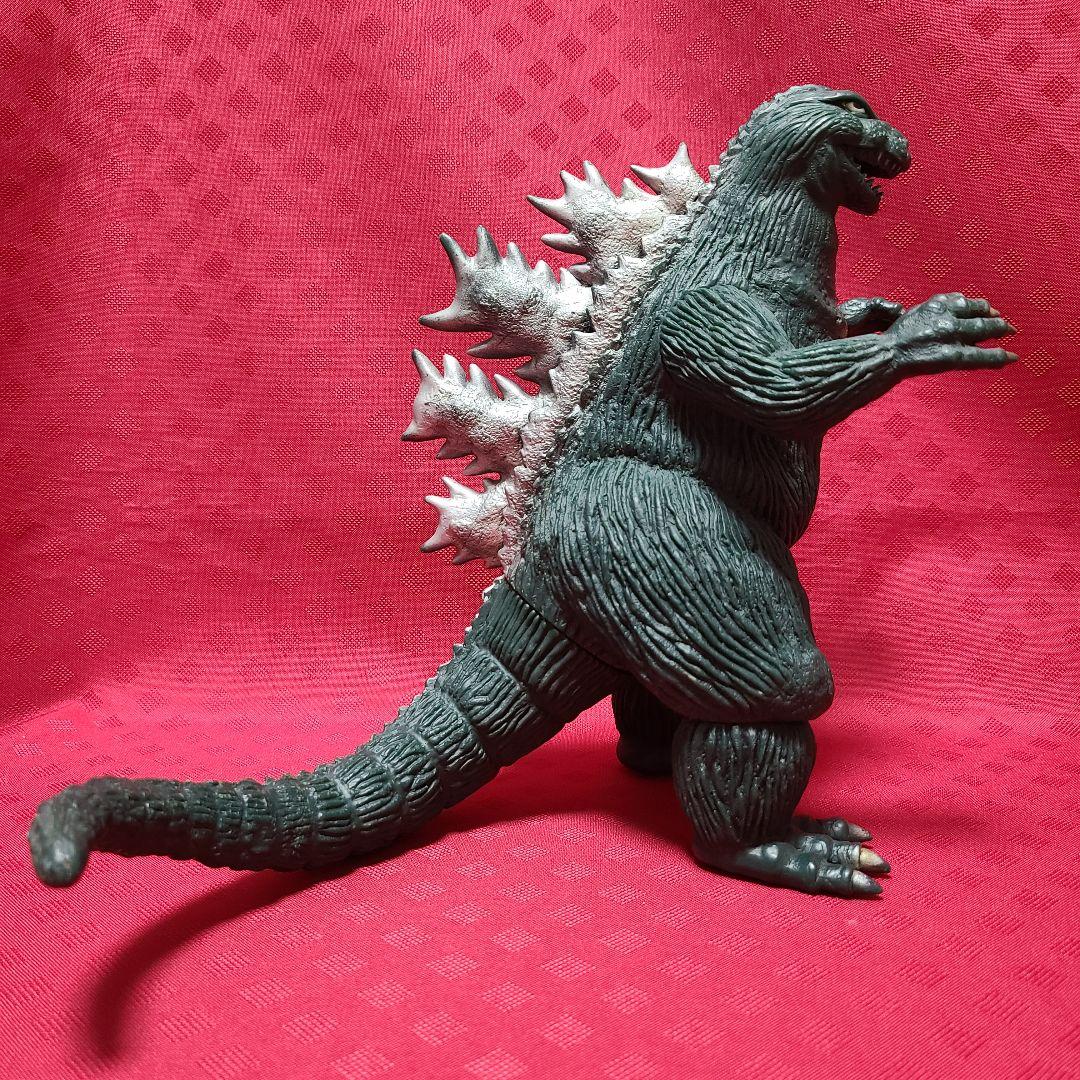 【ジャンク】 バンダイ ゴジラ1962 キンゴジ ソフビ 1983年製 日本製
