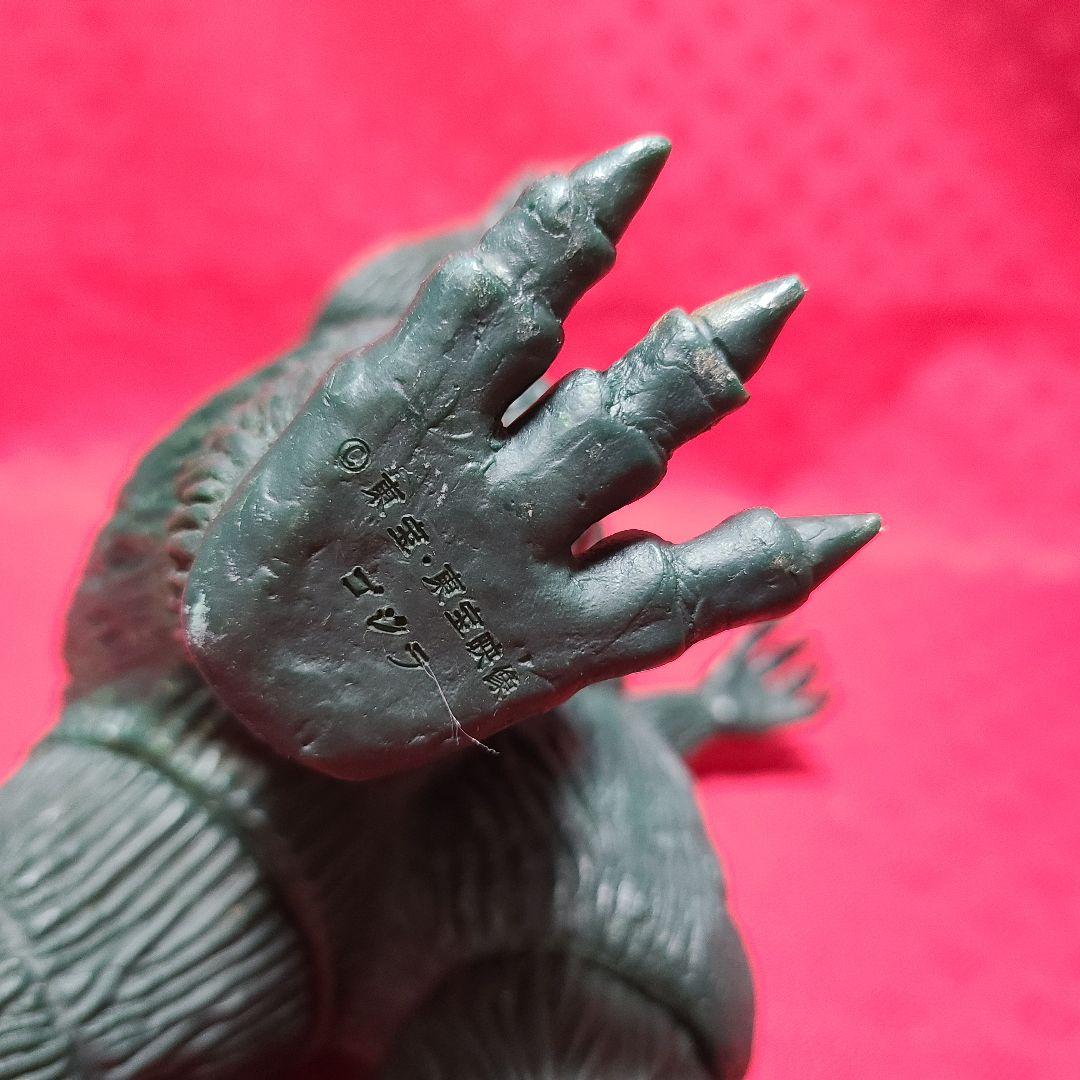 【ジャンク】 バンダイ ゴジラ1962 キンゴジ ソフビ 1983年製 日本製