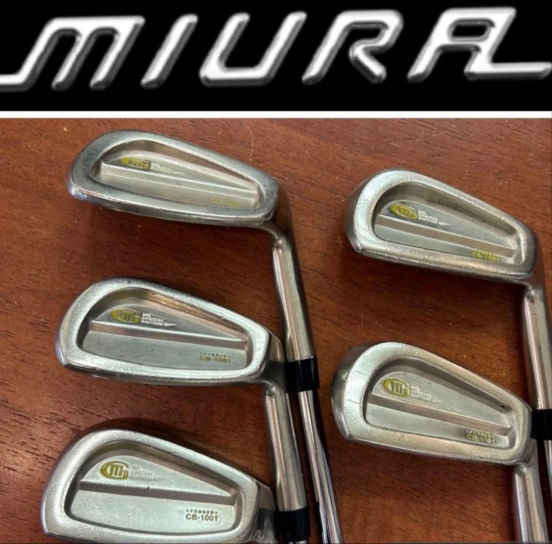 三浦技研 MIURA CB-1001 アイアンセット 5本