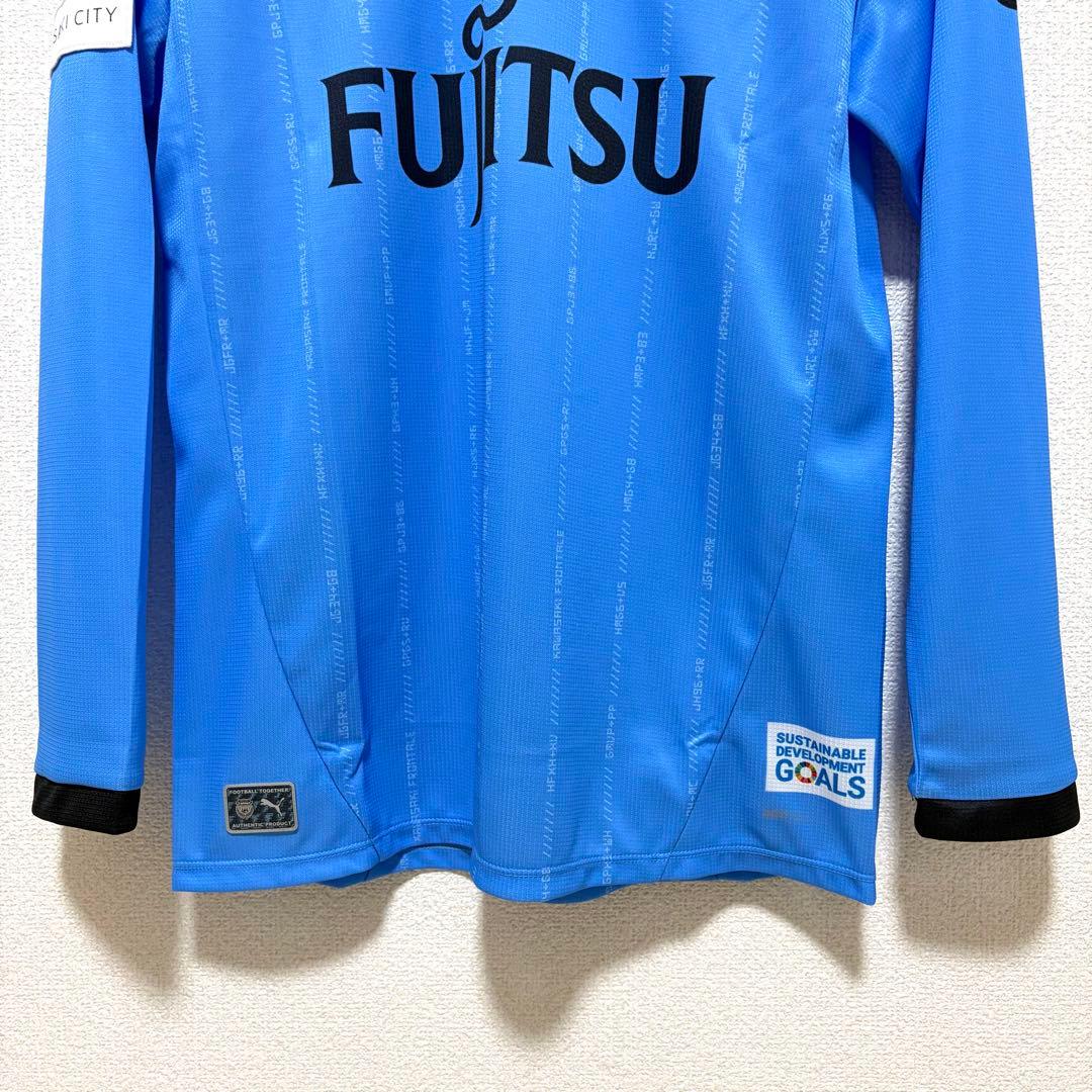 【新品】 川崎フロンターレ 2025 長袖 ユニフォーム M ホーム PUMA