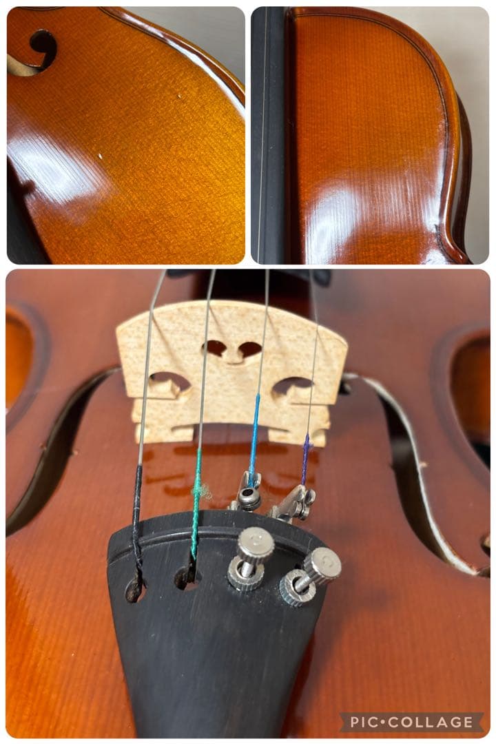 【美品】【付属品多数】ハルシュタット　バイオリン　4/4