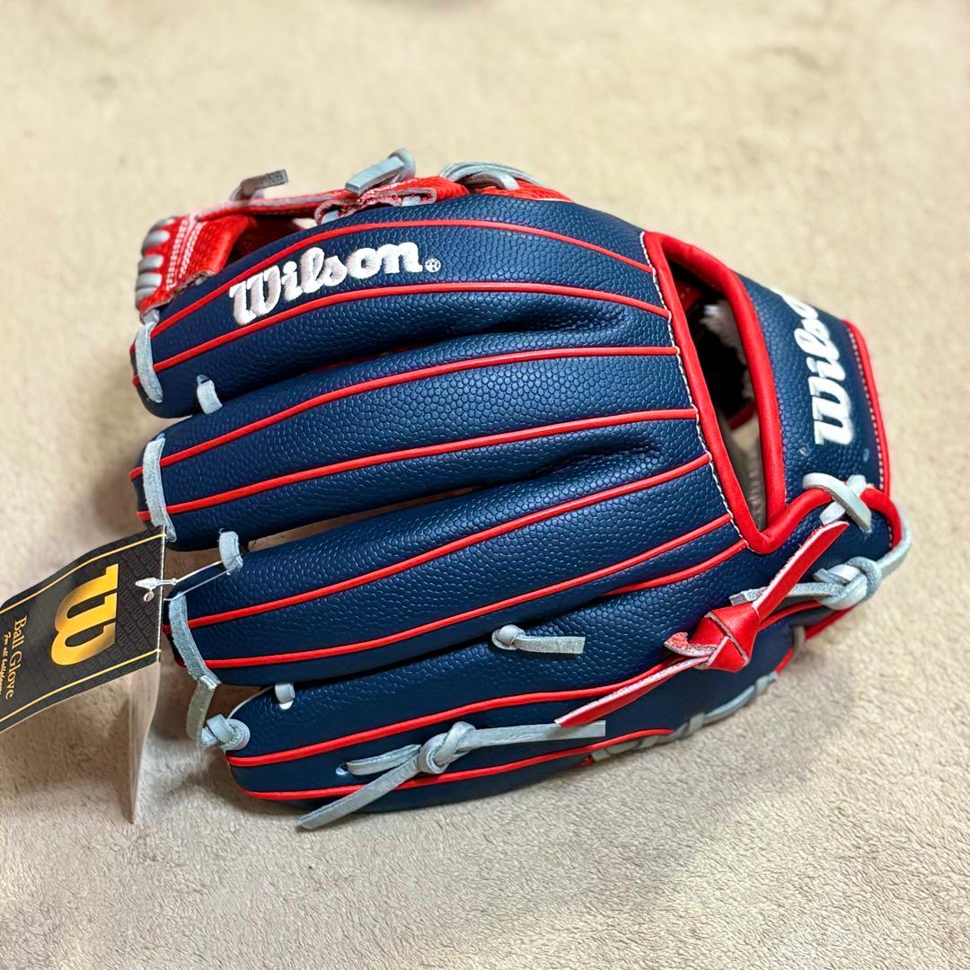 レ*ん様 【新品】 限定モデル Wilson 内野手用 86型 DUAL 軟式