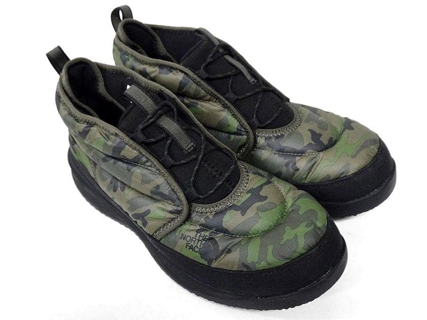 ノースフェイス 迷彩柄 ヌプシ チャッカブーツ スノーブーツ 定価1.4万 27