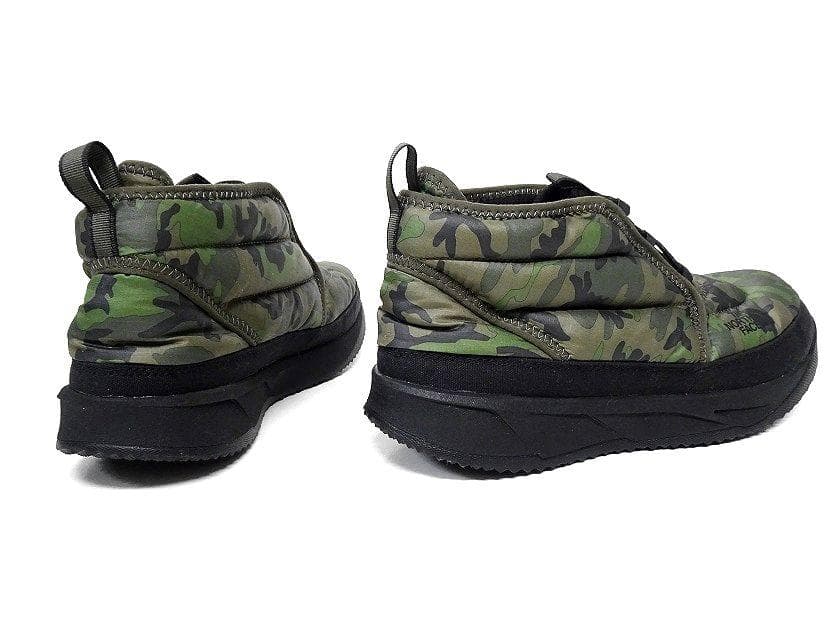 ノースフェイス 迷彩柄 ヌプシ チャッカブーツ スノーブーツ 定価1.4万 27
