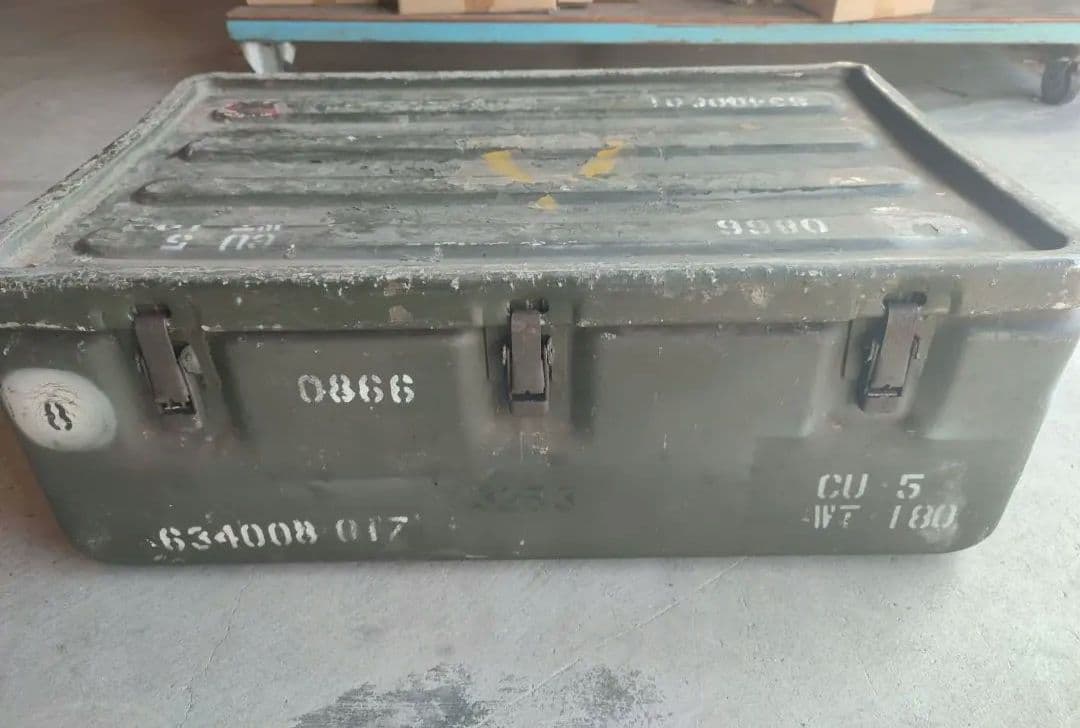 アルミコンテナ 米軍　USA