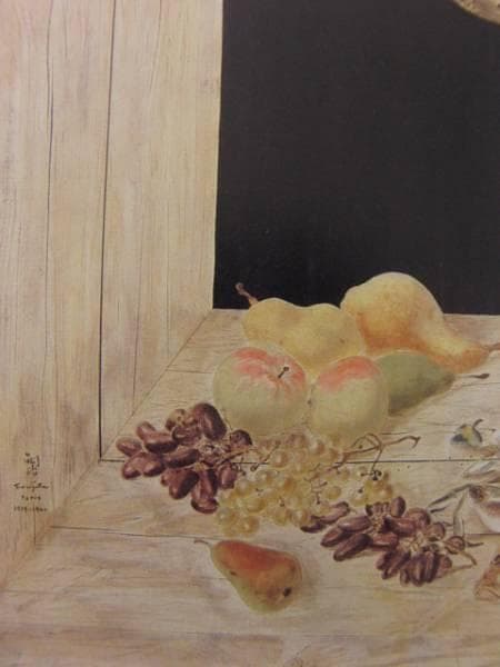 レオナール・フジタ、猫のいる静物、希少画集画、新品額装付