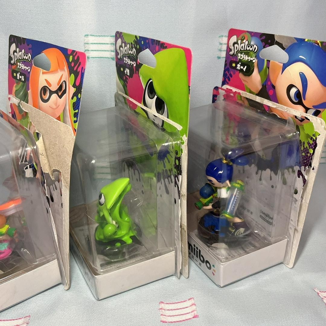 【amiibo】スプラトゥーン/Splatoonシリーズ　5個セット