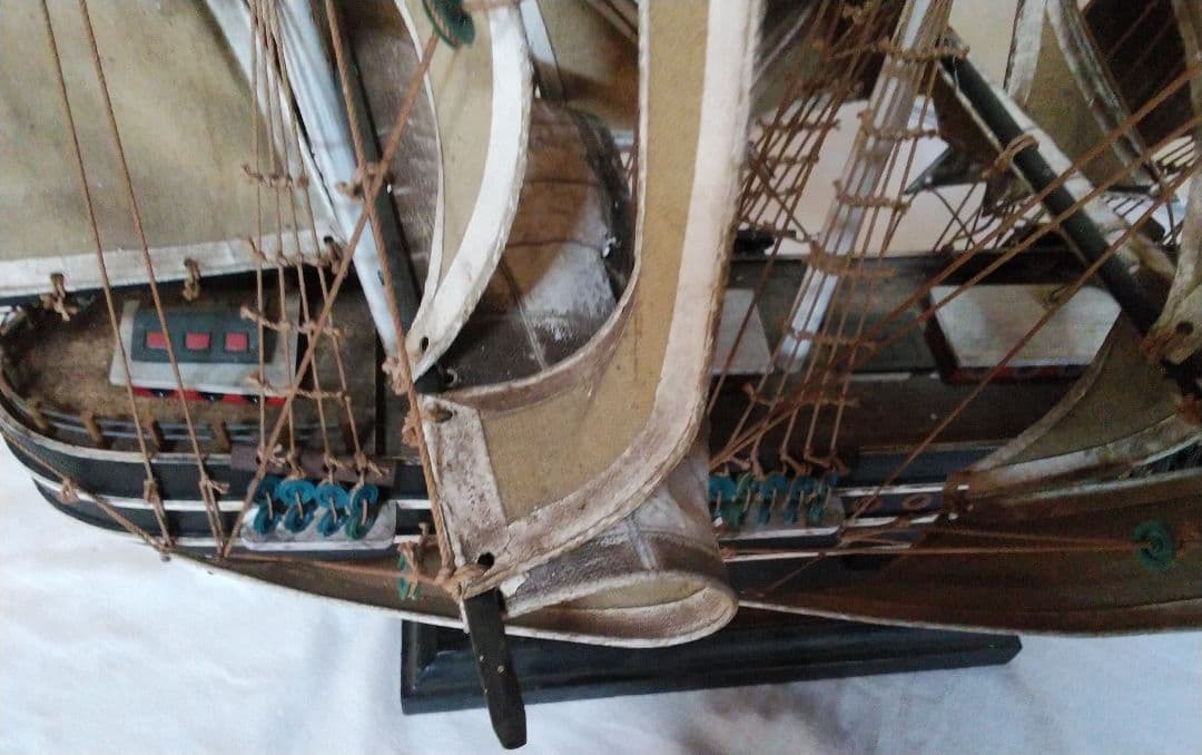 帆船模型【ヴィンテージのカティーサーク号】ハンドメイド・木製・スコットランド製
