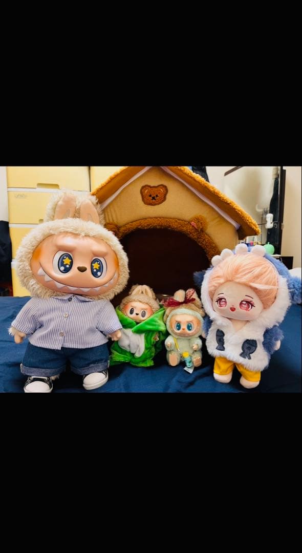 POPMART LABUBU Flip With Me ぬ いぐるみ