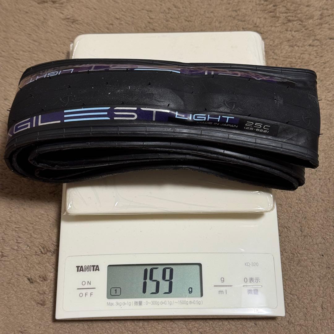 【新品・超軽量】Panaracer AGILEST LIGHT 25C 2本