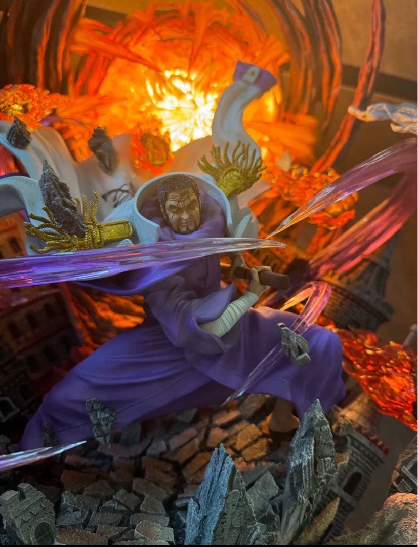 ワンピース　藤虎　ガレージキット　フィギュア　完成品