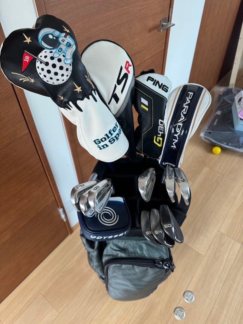 New Balance キャディバッグ グレー　軽量2.5kg