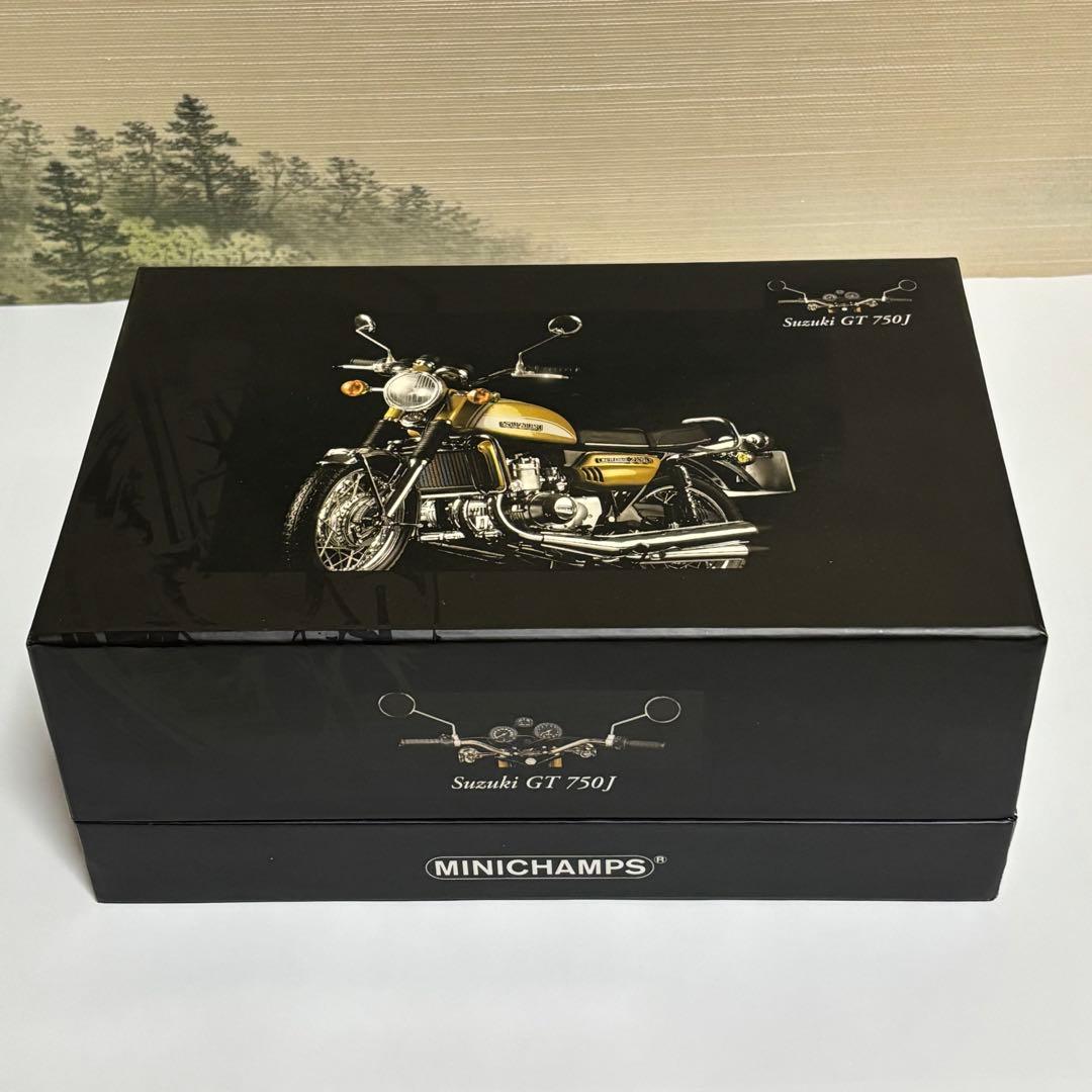 ミニチャンプス1/12スズキGT750J