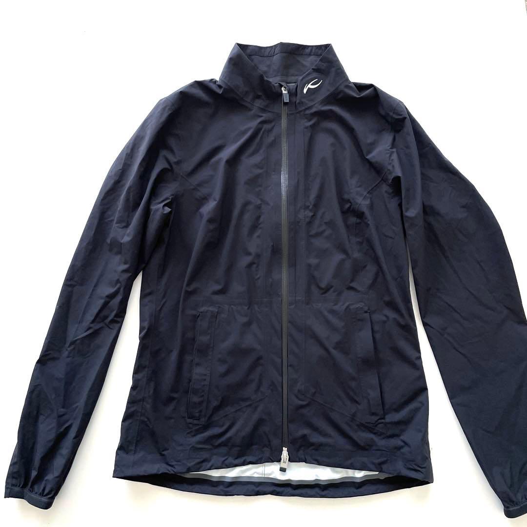 KJUSチュースレディース ゴルフ レインウェア　ブラック