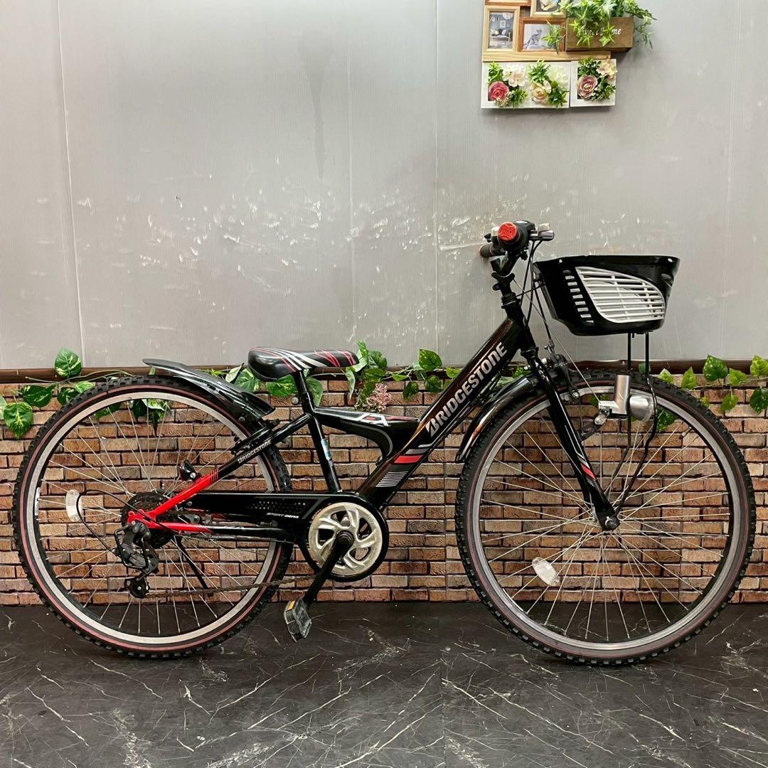 引き取り価格【90】子供用自転車 子供車ブリヂストン EX ブラック 26インチ