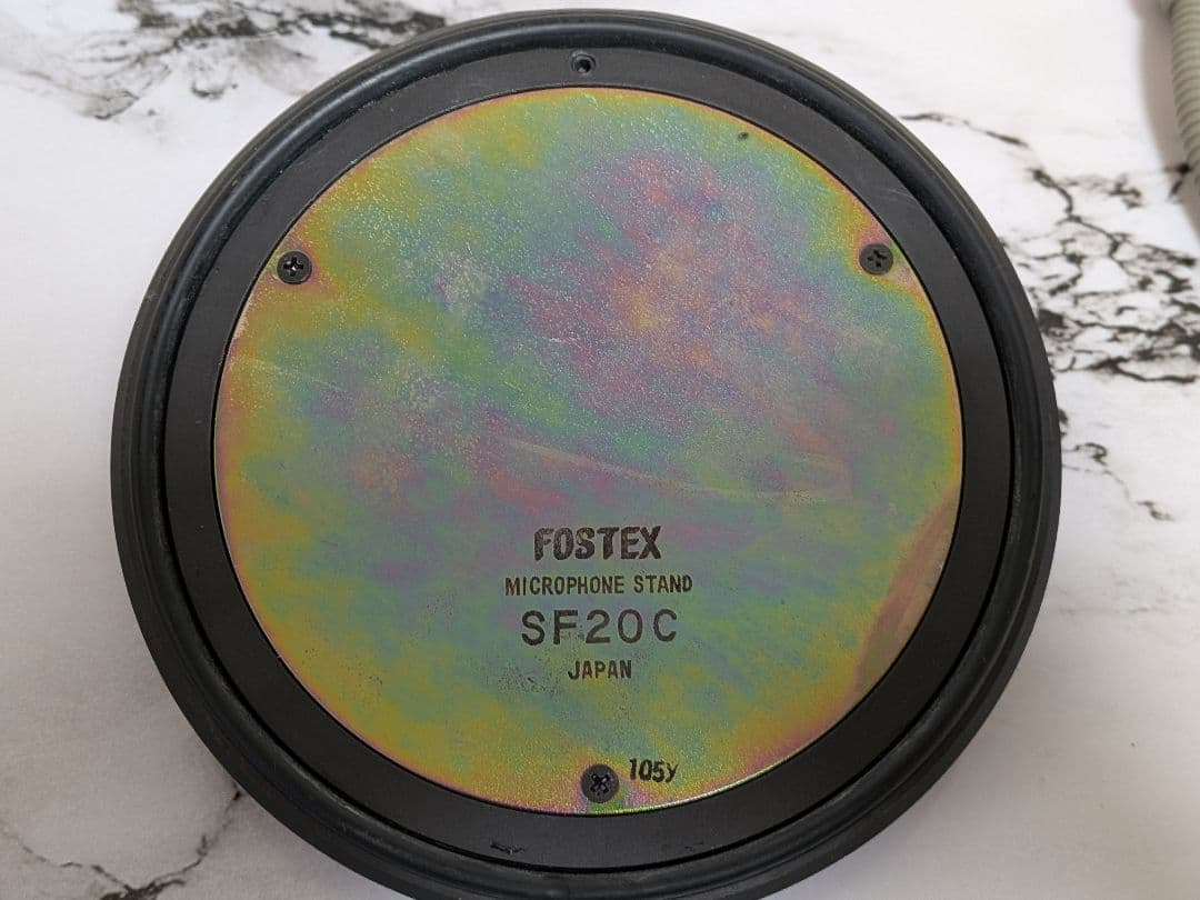 (動作未確認)Fostex ダイナミックマイクM115/マイクスタンドSF20C