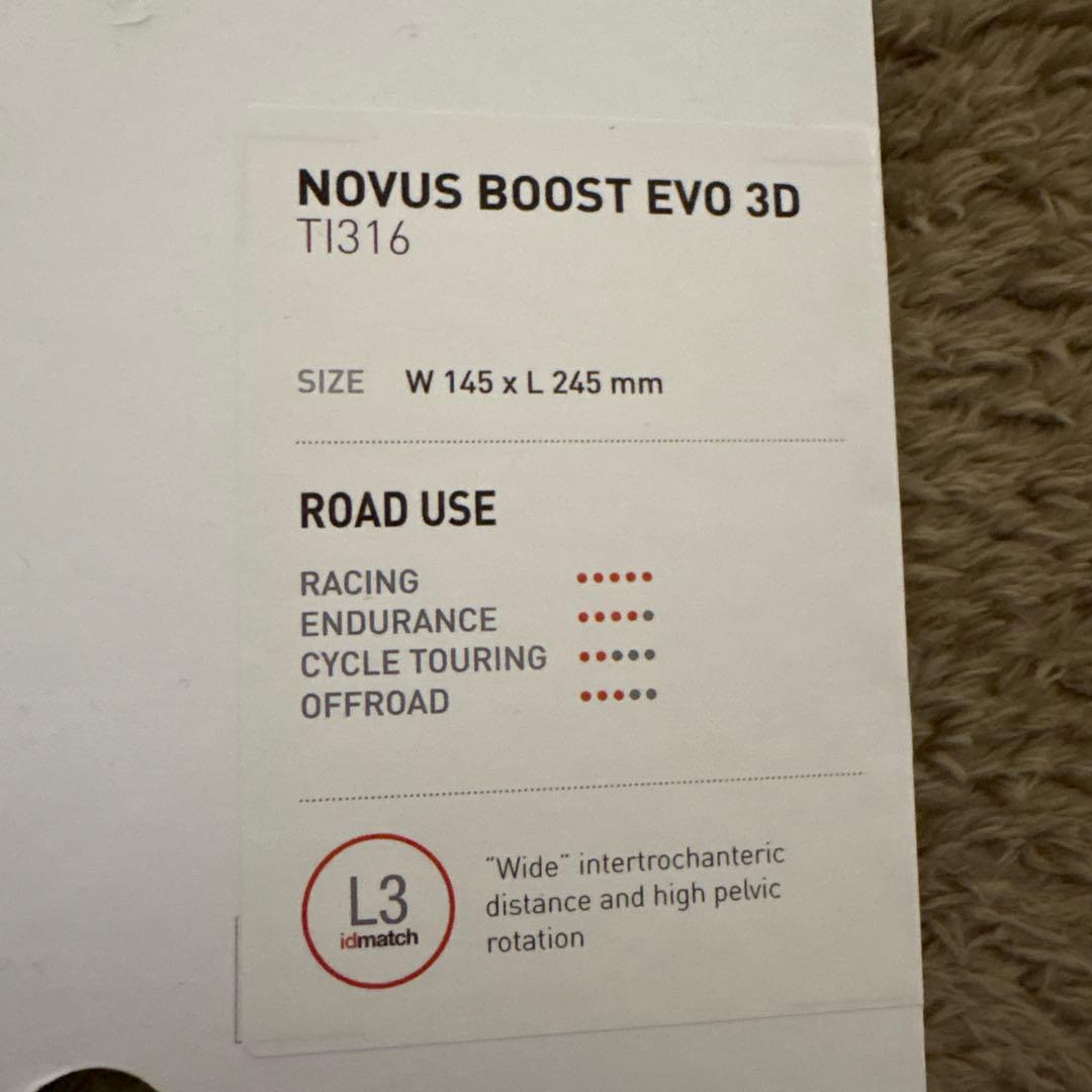 パーツ SELLE ITALIA NOVUS BOOST EVO 3D Ti316 L