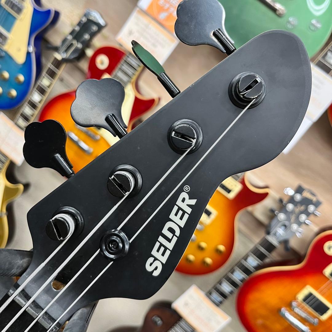 【11400】SELDER プレシジョンベースタイプ オールブラック プレベ