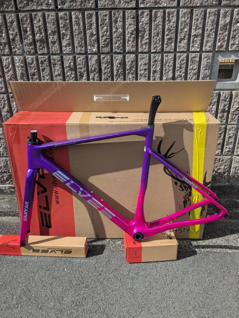 ELVES vanyer pro ロードバイクフレーム サイズ50