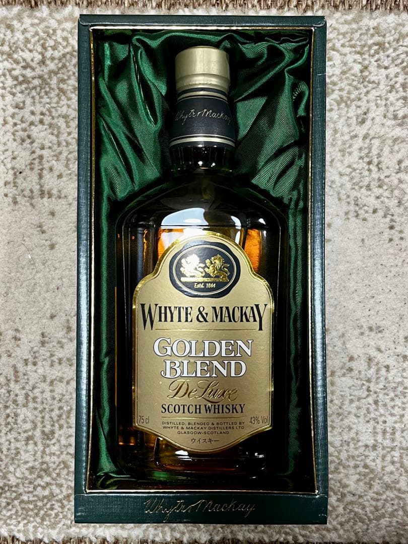 Whyte & Mackay Golden Blend（古酒、未開封、箱つき）