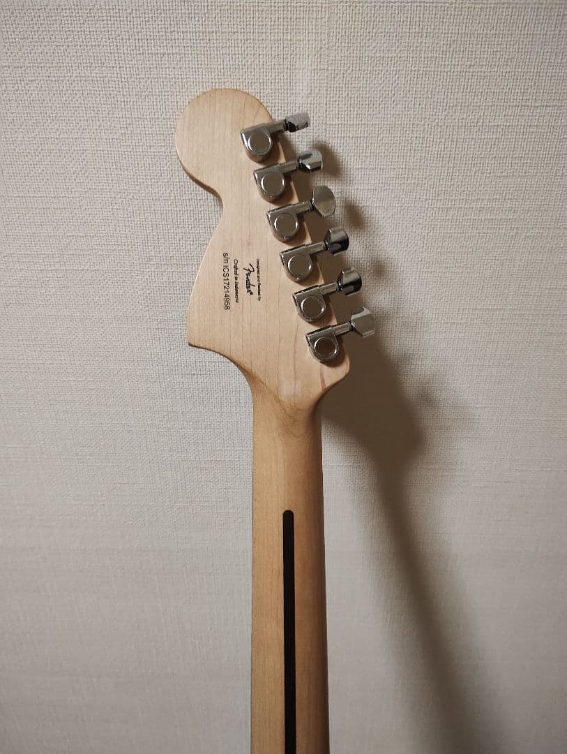 Squier by Fenderカスタムストラト/虎目ボディ＆ラージヘッド/美品